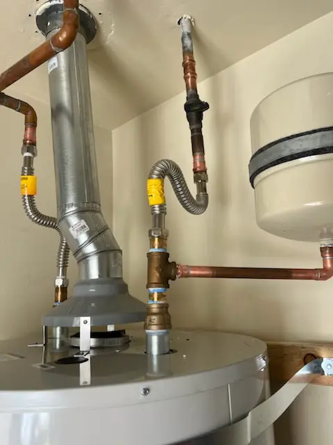 Water heater installation and plumbing repair in Hoosicks Mill